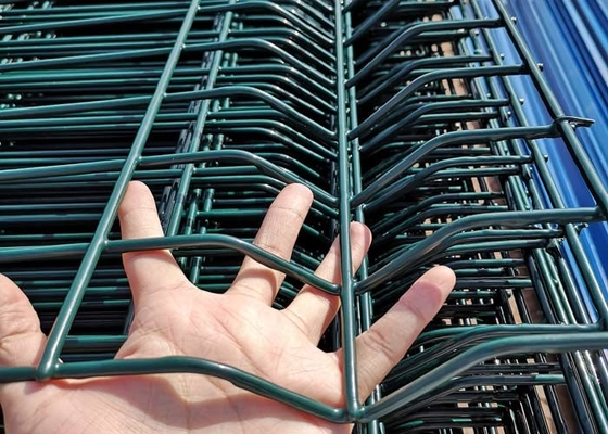 8 Ft безопасностью ячеистой сети ограждая сваренный Pvc утюга покрыли решетку квадрата
