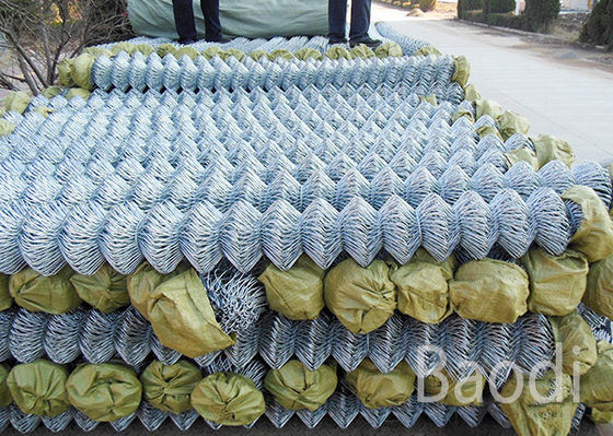 Структура фирмы загородки сетки звена цепи горячего погружения гальванизированная для жилой ограждать