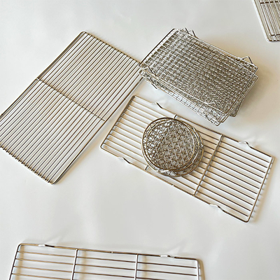 Нержавеющая сталь BBQ Grill Grate Barbecue Wire Mesh с 12 мм проволокой расстояние и простой тканей