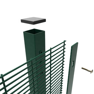 Противорежущие галванизированные 358 Wire Mesh Fence Panels