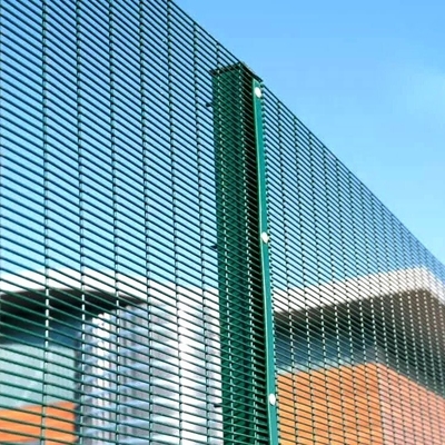 Противорежущие галванизированные 358 Wire Mesh Fence Panels