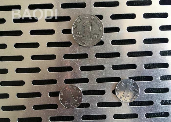 Прорезанный экран 3.5mm предохранения от отверстия пефорировал алюминиевую сетку