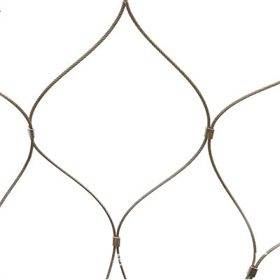 20 мм до 200 мм размер сетки Архитектурные декоративные сетки из нержавеющей стали с тканей